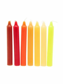 Kynttilät & Lyhdyt<Desico Kruunukynttilä 7 kpl MULTICOLOR