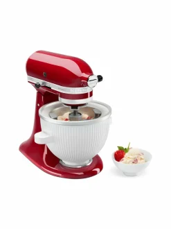 Yleis- & Monitoimikoneet<KitchenAid 5KSMICM-jäätelökonelisävaruste WHITE