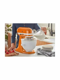 Yleis- & Monitoimikoneet<KitchenAid 5KSMICM-jäätelökonelisävaruste WHITE