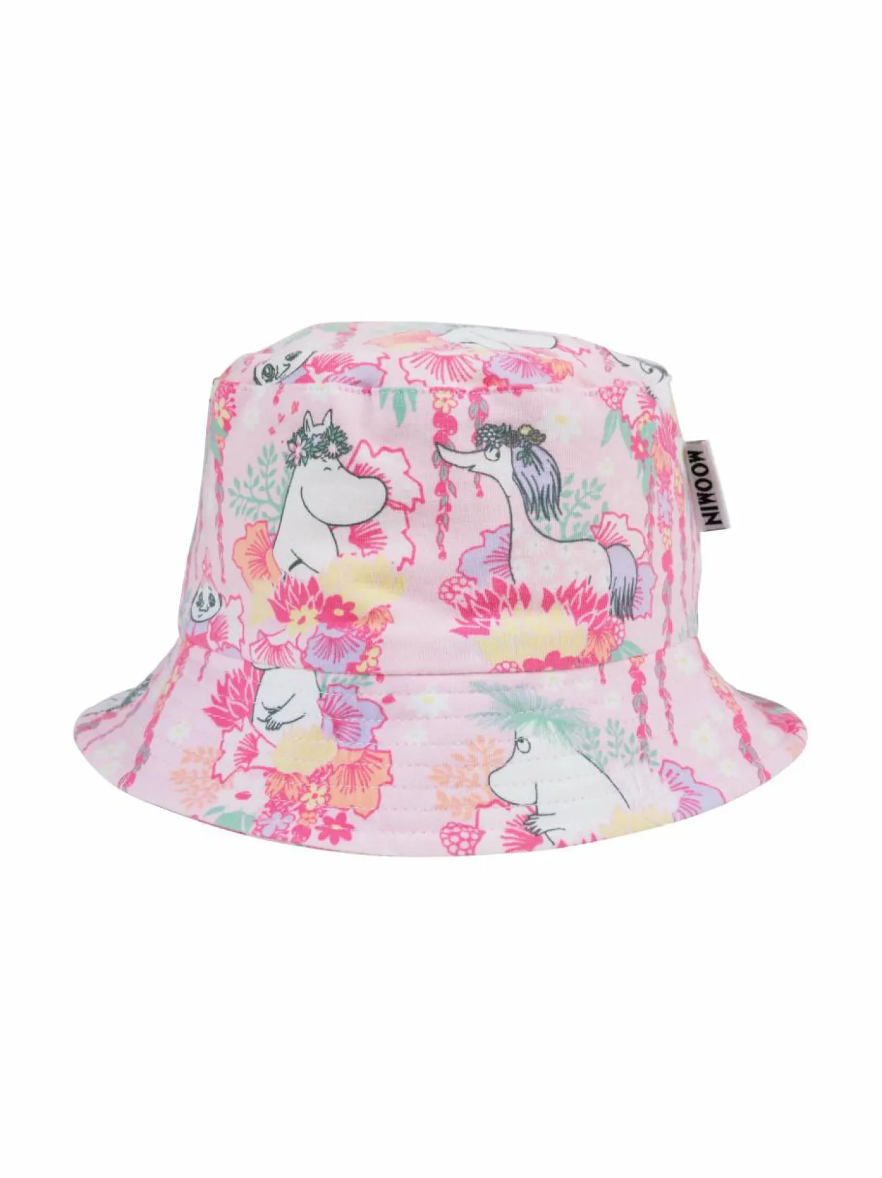 Ulkoiluasusteet<Muumi Kukkaseppele-hattu PINK