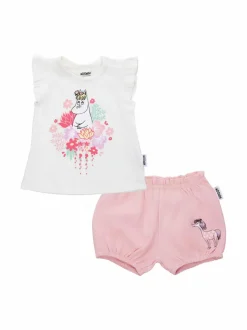Shortsit<Muumi Kukkaseppele-shortsisetti 2-osainen PINK