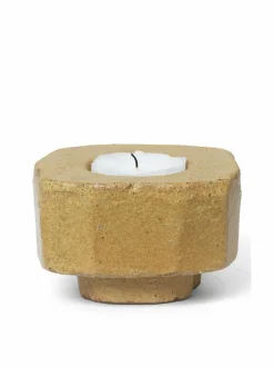 Kynttilät & Lyhdyt<Ferm Living Kurinu-kynttilänjalka HONEY
