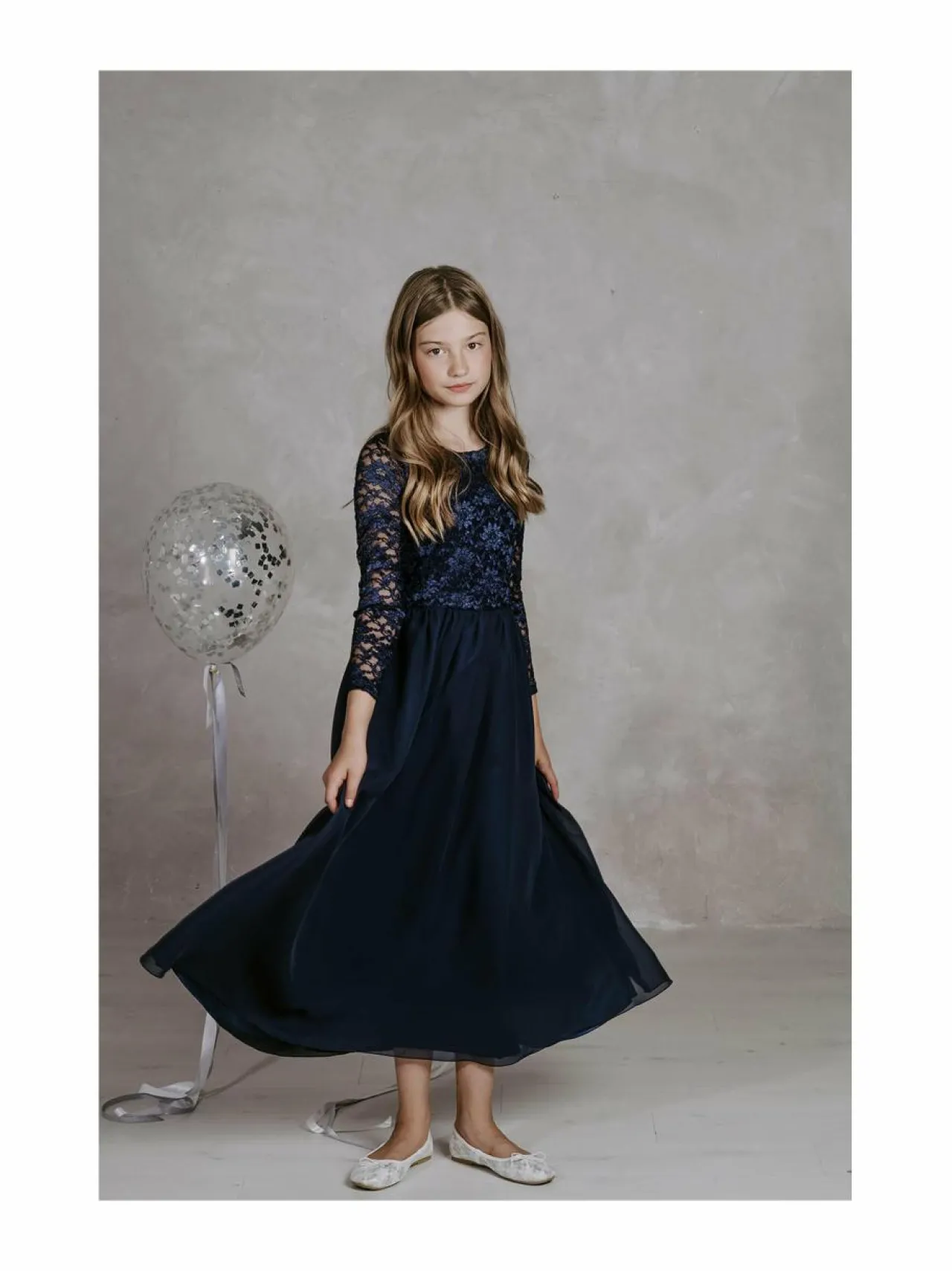 Juhlavaatteet<MINGNELIN Lace Maxi -juhlamekko 5 NAVY