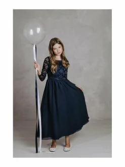 Juhlavaatteet<MINGNELIN Lace Maxi -juhlamekko 5 NAVY