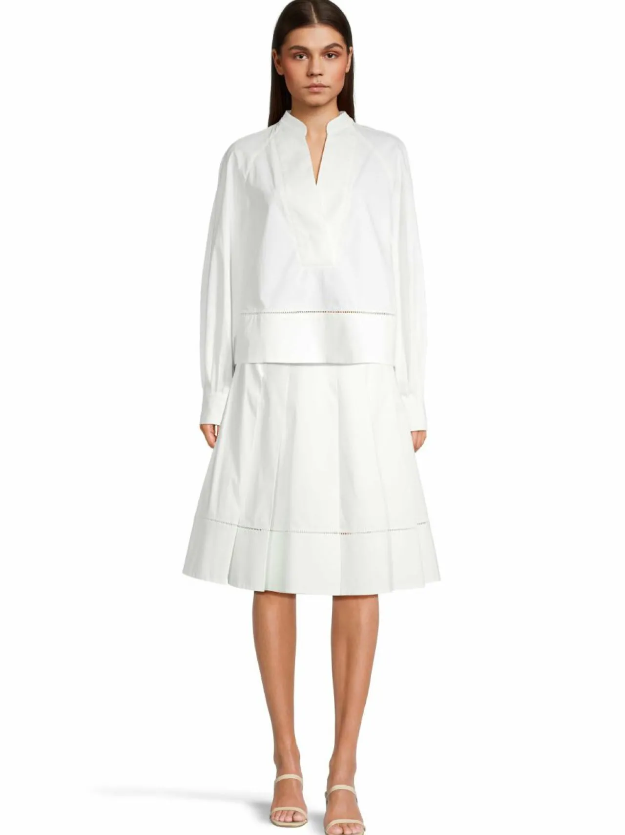 Proenza Schouler Laci Eco Poplin -hame^ Hameet
