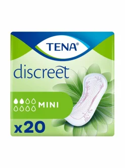 TENA Lady Discreet Mini -inkontinenssisuoja 20 kpl^ Intiimituotteet