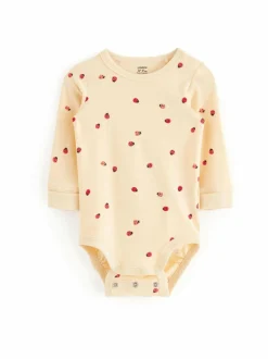Bodyt & Potkupuvut<Lindex Ladybug-body 9830 LIGHT YELLOW