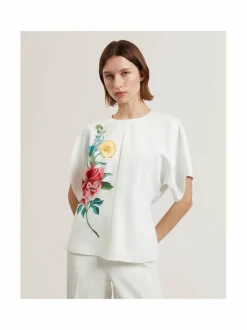 Paidat & Puserot<Ted Baker London Lahnaa-pusero WHITE