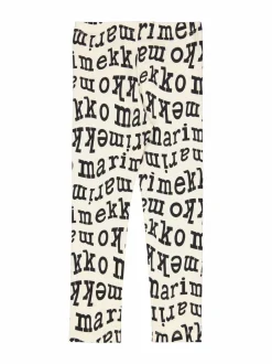 Collegehousut & Leggingsit<Marimekko Lairi Logo Ii -trikoohousut 190 OFF WHITE, BLACK