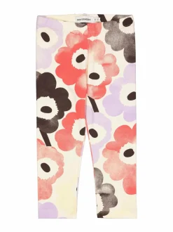 Collegehousut & Leggingsit<Marimekko Lairi Unikko -trikooleggingsit 348 RED, LIGHT YELLOW, LILAC