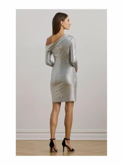 Mekot<Lauren Ralph Lauren Lakesta-cocktailmekko PEWTER/SILVER FOIL