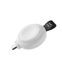 Puhelintarvikkeet<Fixed Langaton Apple Watch USB-C-laturi MFI Valkoinen MUSTA
