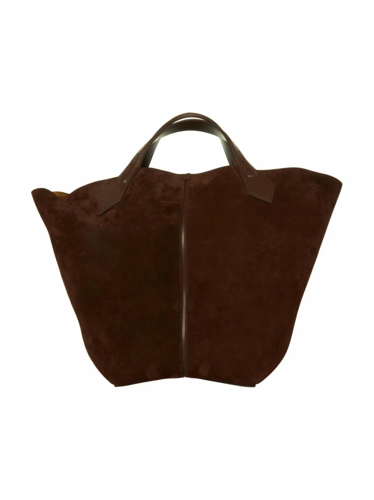 Käsilaukut<Proenza Schouler Large Chelsea Tote in Soft Suede -laukku 206 CHOCOLATE