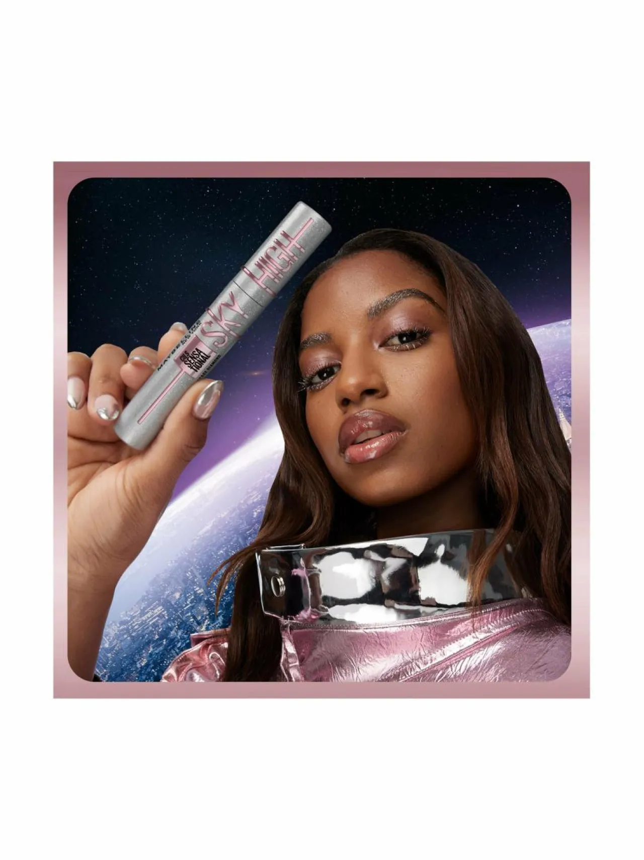 Silmät<Maybelline Lash Sensational Sky High Mascara -ripsiväri 8 ml SPACE DIAMOND
