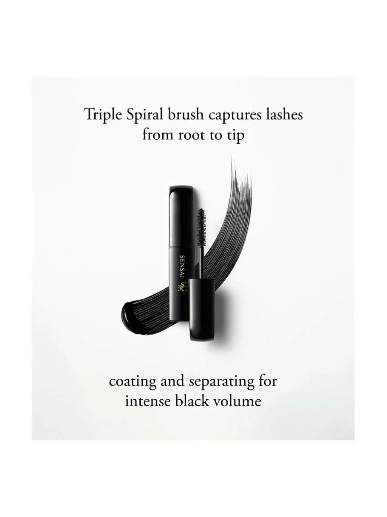 Silmät<SENSAI Lash Volumiser Mascara 38°C -ripsiväri 10 ml BLACK