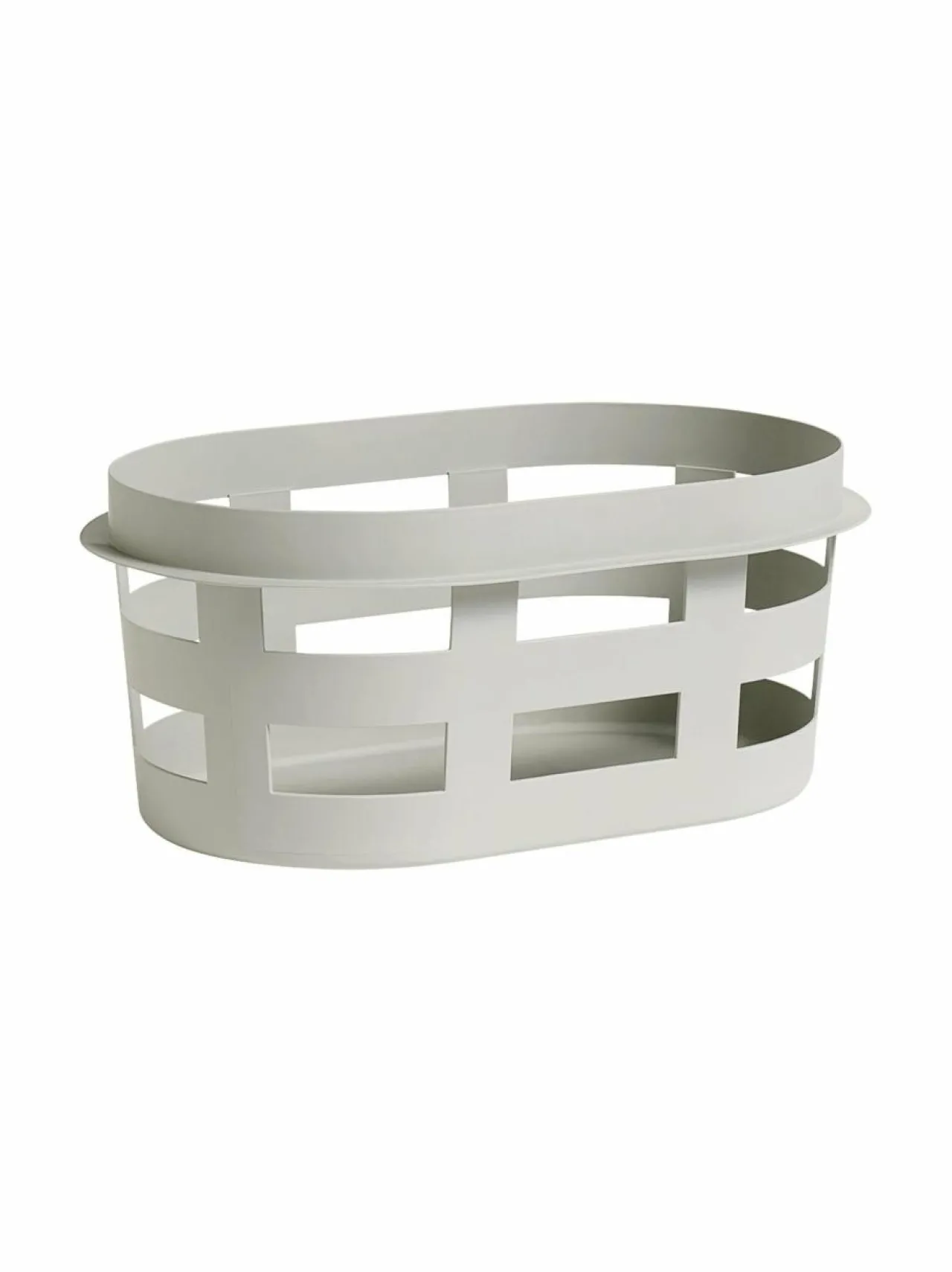 Säilytys<HAY Laundry Basket -pyykkikori, S LIGHT GREY (VAALEANHARMAA)