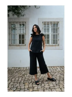 Nakoa Lauren Top, Black^ Paidat & Puserot