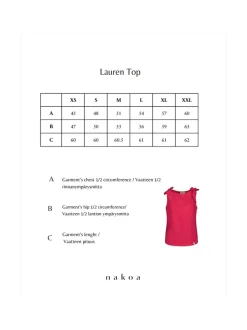 Nakoa Lauren Top, Black^ Paidat & Puserot