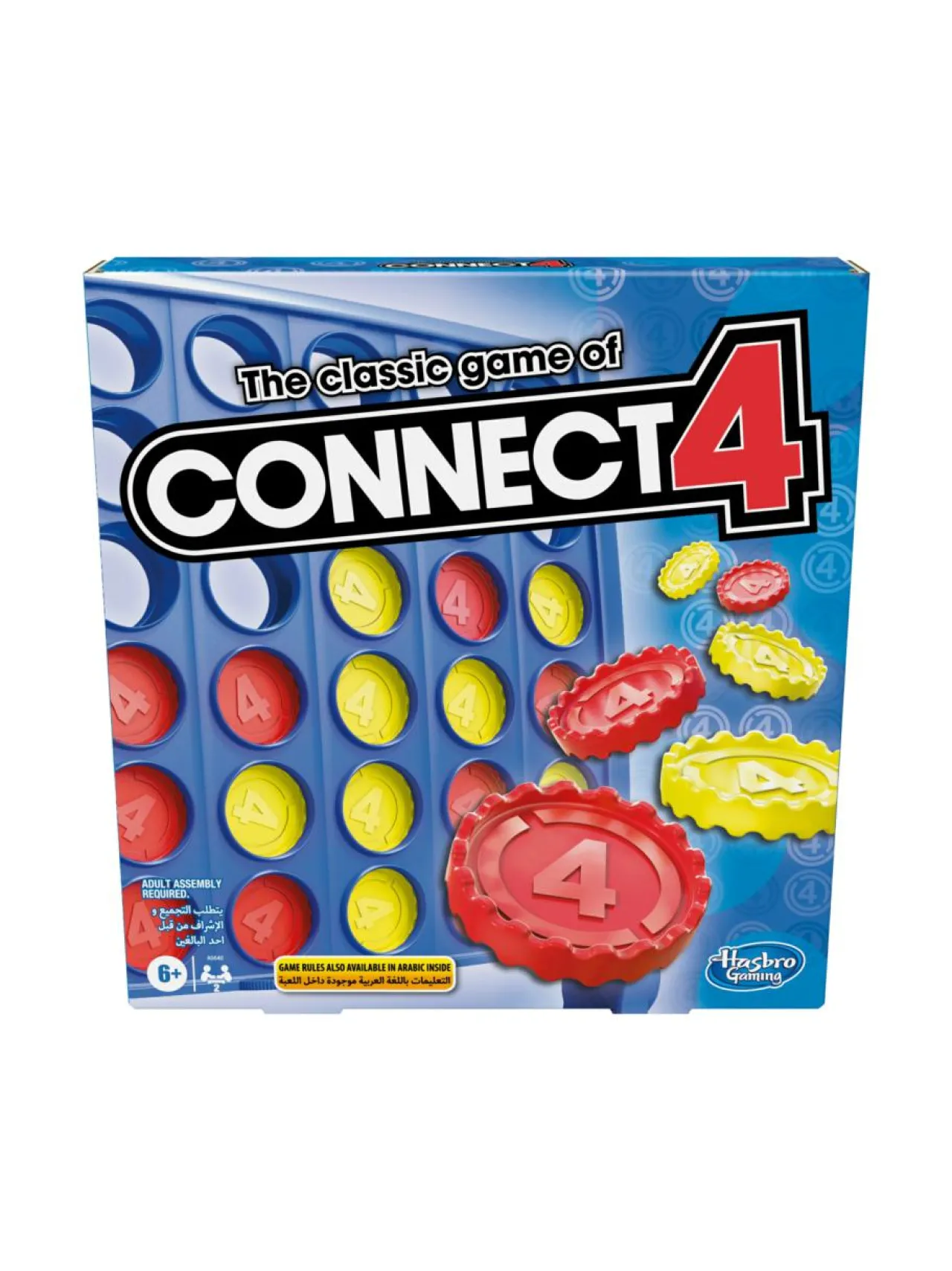 Pelit<HASBRO GAMING Lautapeli Neljän suora (englanninkielinen)