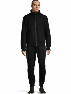 Paidat, Hupparit & Colleget<Canada Goose Lawson- fleecetakki kierrätysvillasta 61 BLACK NOIR
