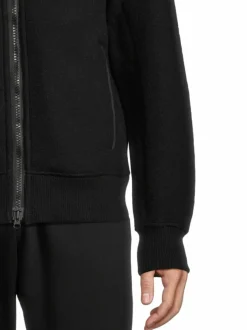 Paidat, Hupparit & Colleget<Canada Goose Lawson- fleecetakki kierrätysvillasta 61 BLACK NOIR