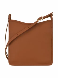 Olkalaukut<Longchamp Le Foulonné Cross Body M -nahkalaukku 121 CARAMEL
