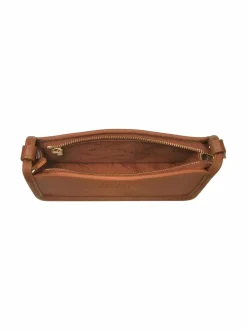 Olkalaukut<Longchamp Le Foulonné Cross Body S -nahkalaukku 121 CARAMEL