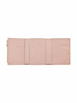 Lompakot & Kotelot<Longchamp Le Foulonné -nahkalompakko 542 NUDE