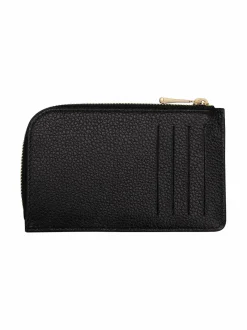 Lompakot & Kotelot<Longchamp Le Foulonné -nahkalompakko 001 BLACK