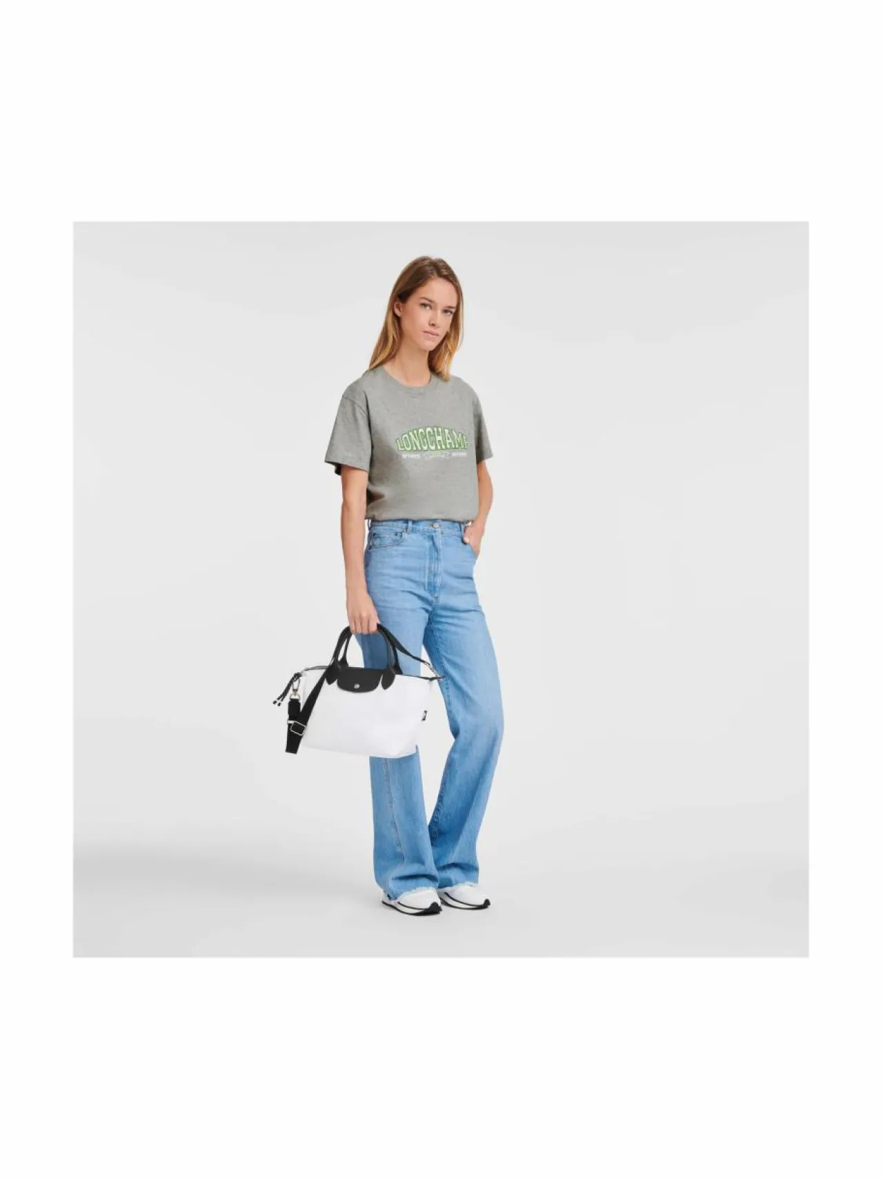 Käsilaukut<Longchamp Le Pliage Energy Top S -olkalaukku 007 WHITE