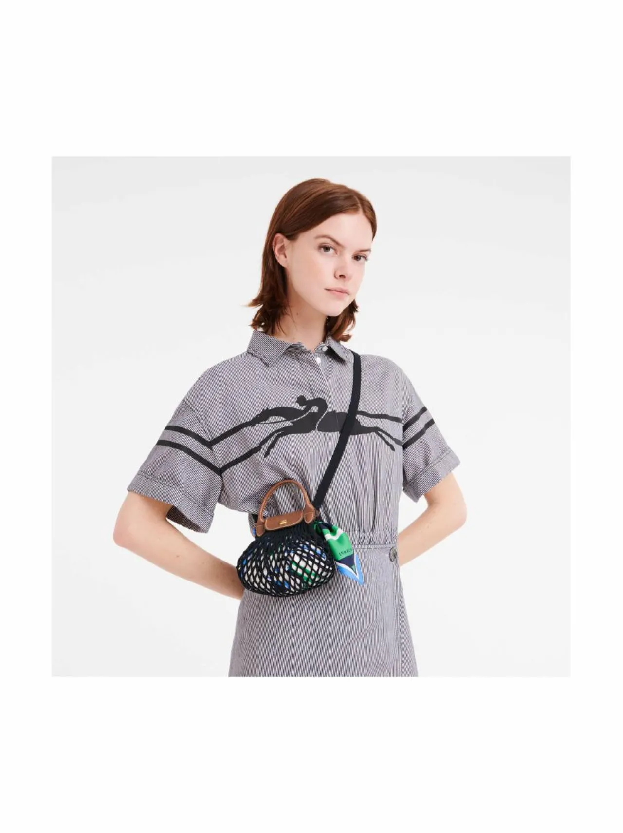 Pikkulaukut<Longchamp Le Pliage Filet Clutch XS -olkalaukku 001 BLACK