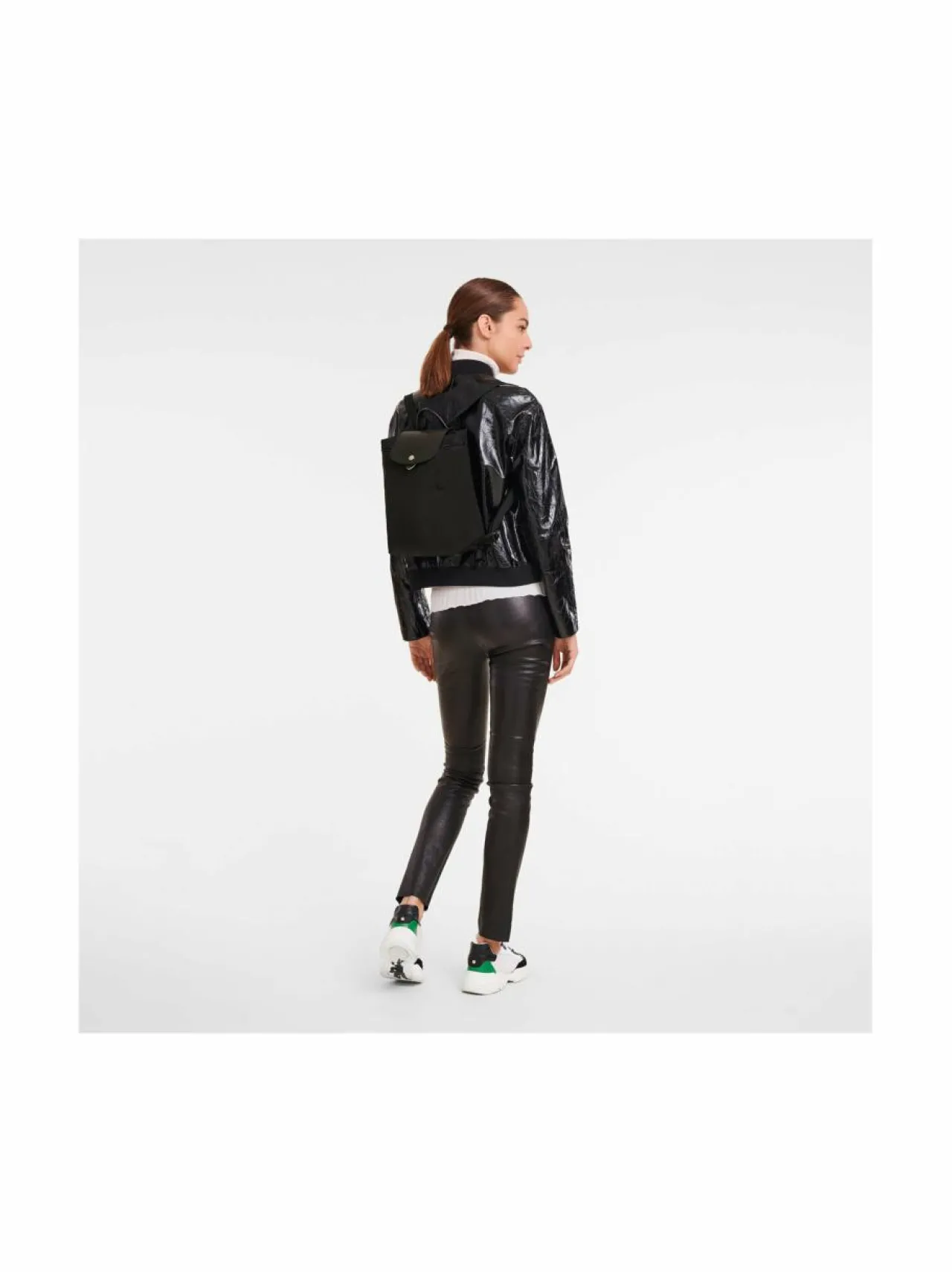 Longchamp Le Pliage Green -reppu^ Reput|Reput