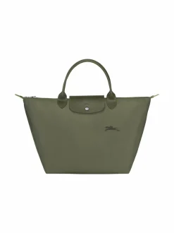 Longchamp Le Pliage Green Top S -kokoontaitettava käsilaukku^ Käsilaukut