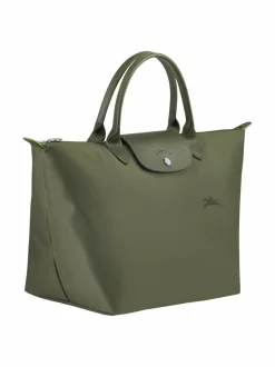 Longchamp Le Pliage Green Top S -kokoontaitettava käsilaukku^ Käsilaukut