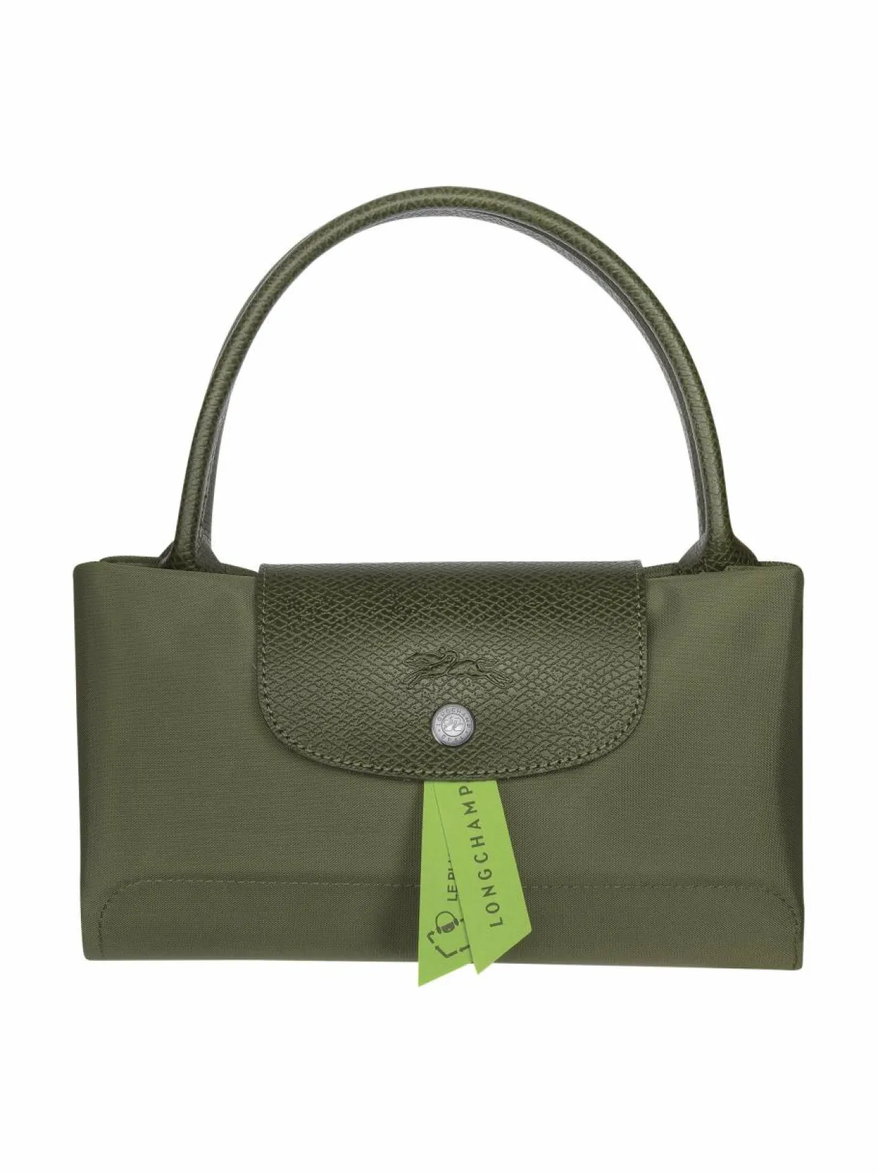 Longchamp Le Pliage Green Top S -kokoontaitettava käsilaukku^ Käsilaukut