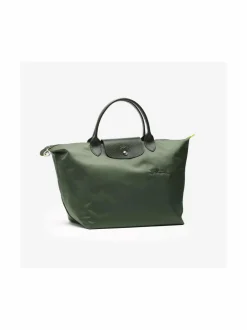 Longchamp Le Pliage Green Top S -kokoontaitettava käsilaukku^ Käsilaukut