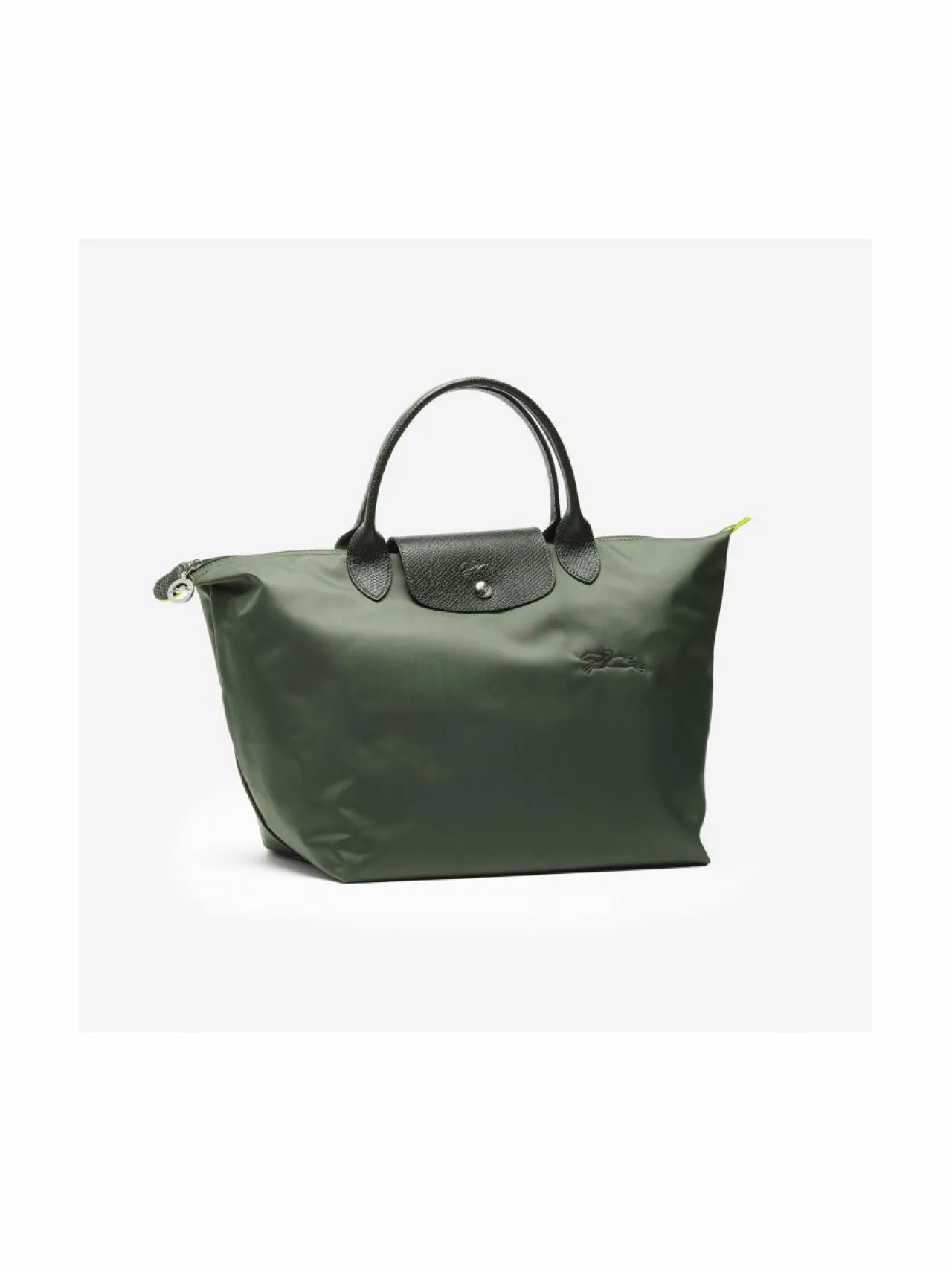 Longchamp Le Pliage Green Top S -kokoontaitettava käsilaukku^ Käsilaukut