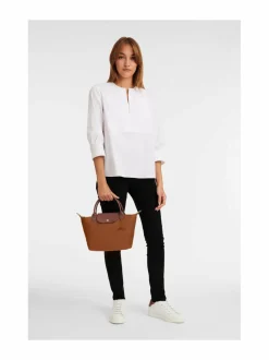 Käsilaukut<Longchamp Le Pliage Green Top S -käsilaukku 504 COGNAC