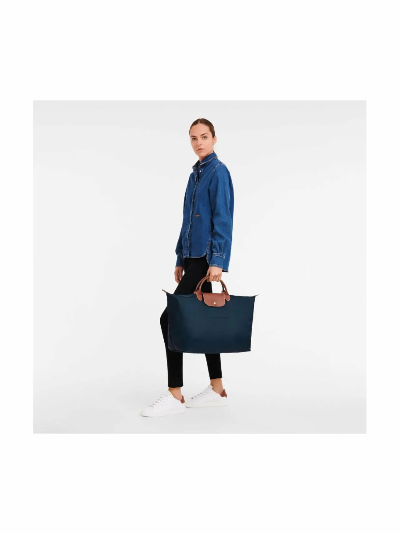 Shopperit<Longchamp Le Pliage Original Travel S -laukku P68 NAVY