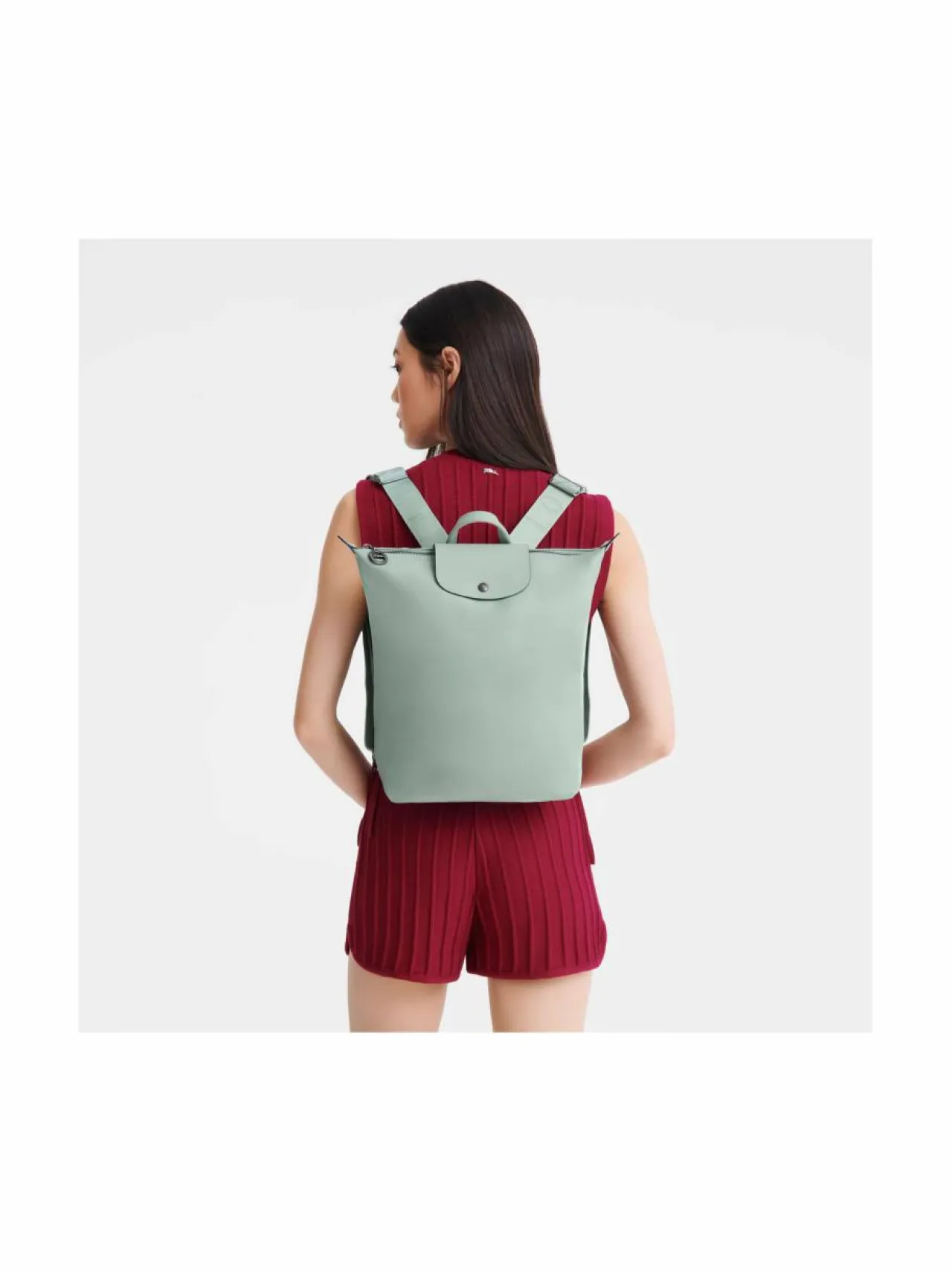 Reput|Reput<Longchamp Le Pliage Xtra S -nahkareppu M07 VERVAIN