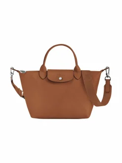 Käsilaukut<Longchamp Le Pliage Xtra Top S -nahkalaukku 504 COGNAC