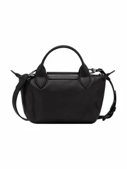 Käsilaukut<Longchamp Le Pliage Xtra Top XS-nahkalaukku 001 BLACK