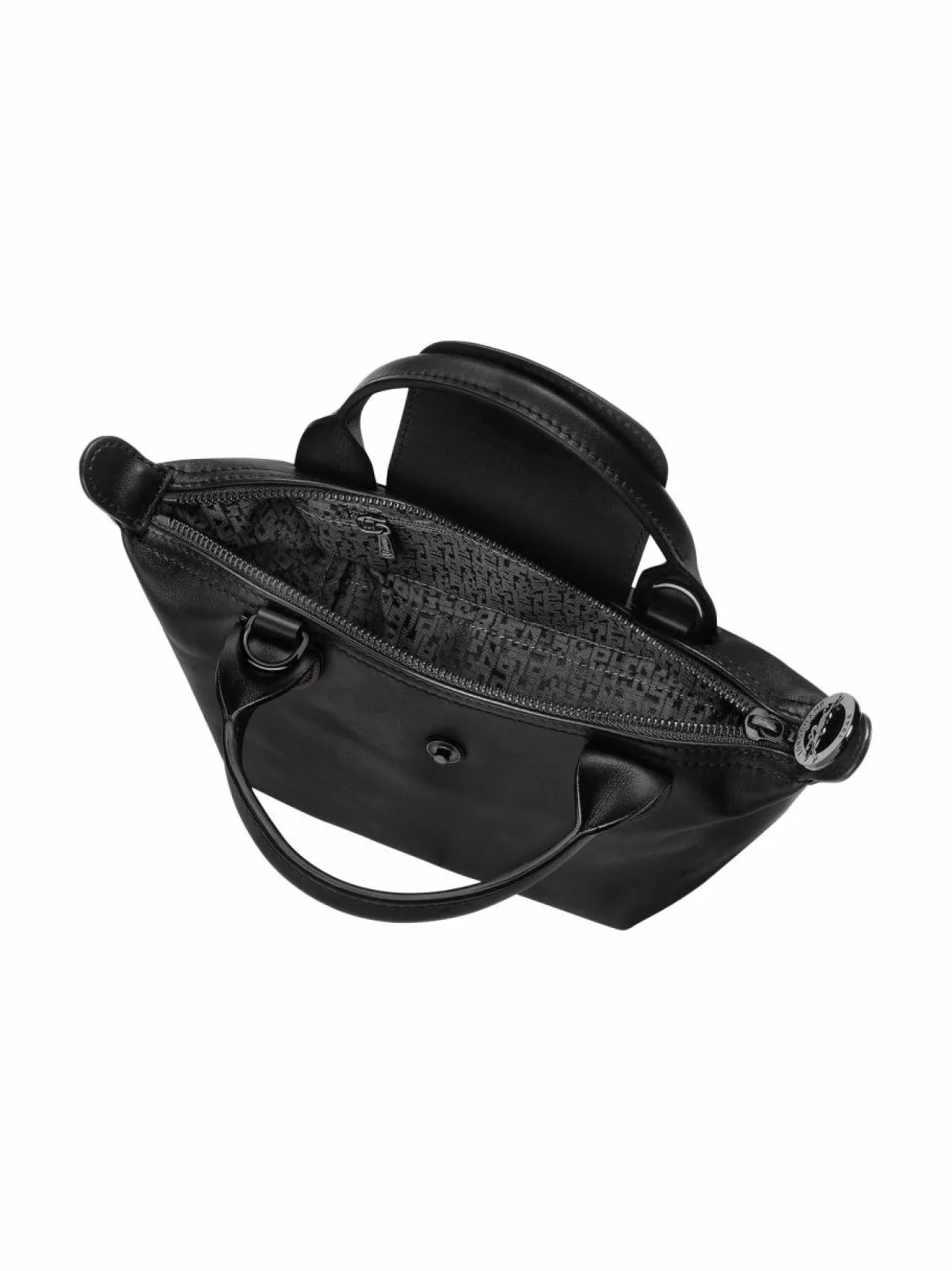 Käsilaukut<Longchamp Le Pliage Xtra Top XS-nahkalaukku 001 BLACK