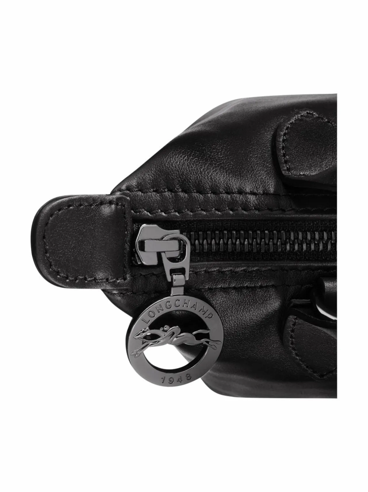 Käsilaukut<Longchamp Le Pliage Xtra Top XS-nahkalaukku 001 BLACK