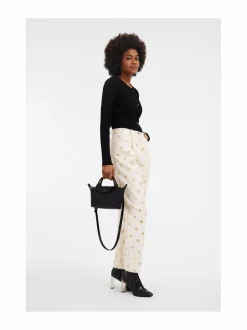 Käsilaukut<Longchamp Le Pliage Xtra Top XS-nahkalaukku 001 BLACK
