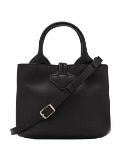 Käsilaukut<Longchamp Le Roseau Sleek Top Handle -käsilaukku 001 BLACK