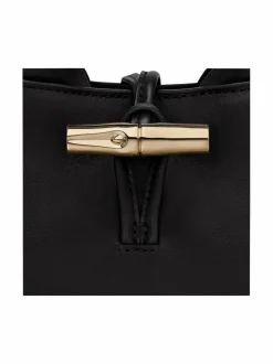 Käsilaukut<Longchamp Le Roseau Sleek Top Handle -käsilaukku 001 BLACK