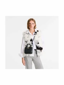 Käsilaukut<Longchamp Le Roseau Sleek Top Handle -käsilaukku 001 BLACK