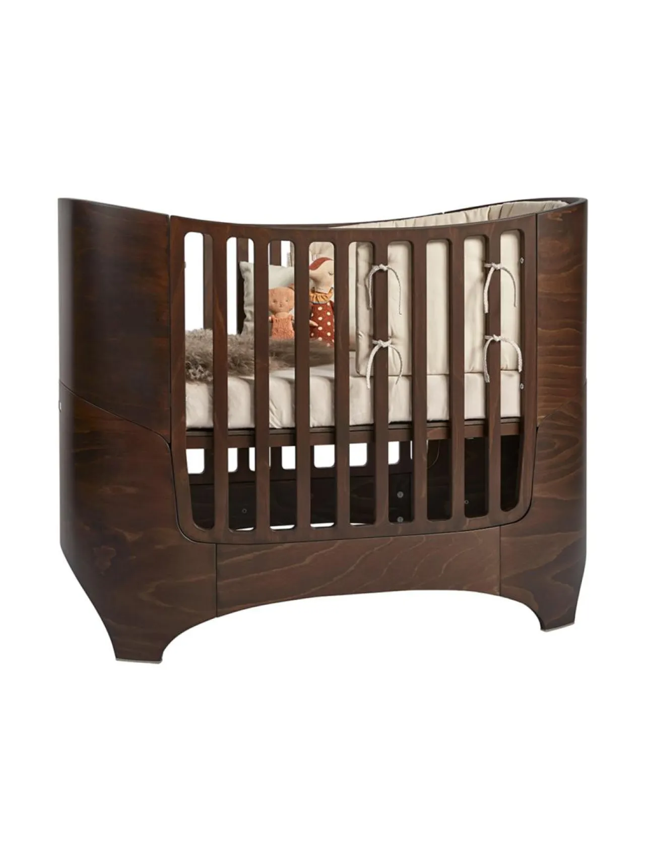 Leander Classic Pinnasänky, walnut^ Lasten Kalusteet