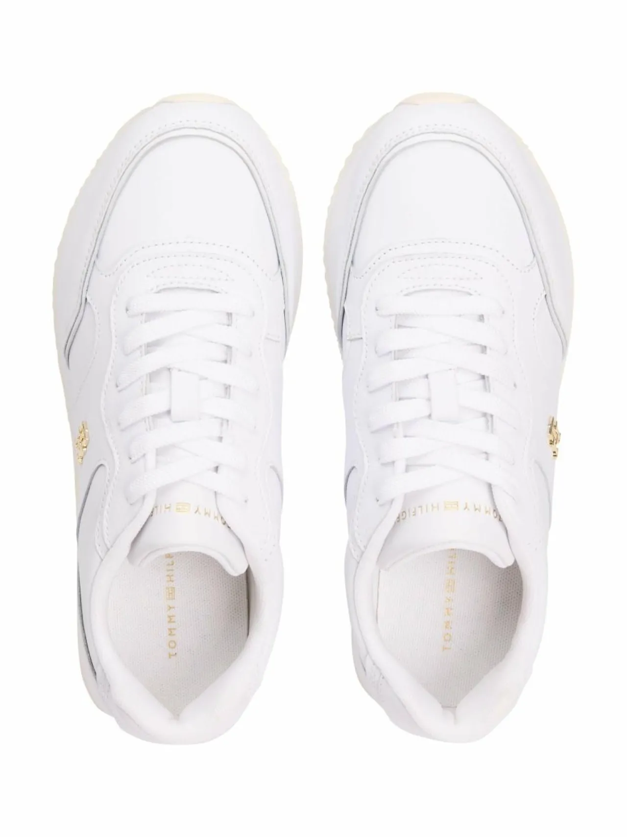 Urheilujalkineet|Tennarit & Sneakerit<Tommy Hilfiger Leather Runner -sneakerit YBS WHITE